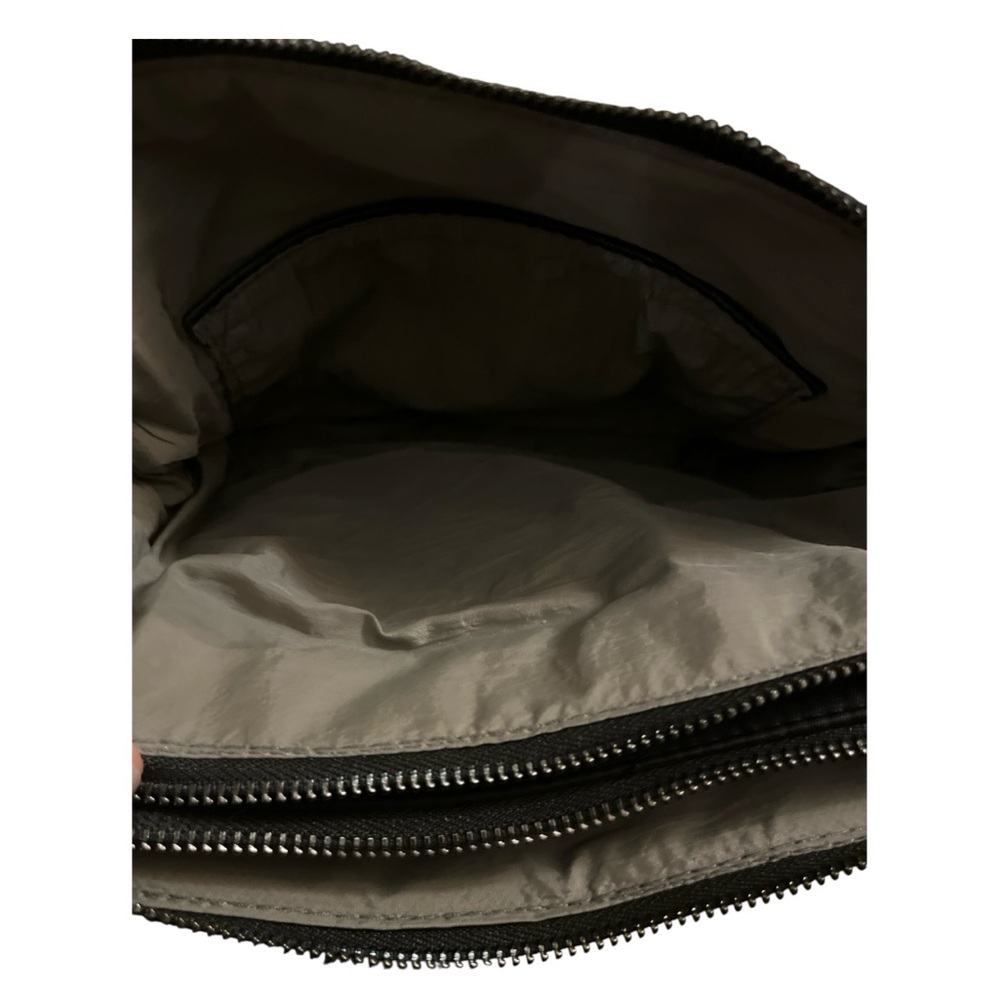 Quilted Black Crossbody Bag - Casual Shoulder Sling - Picture 6 of 8